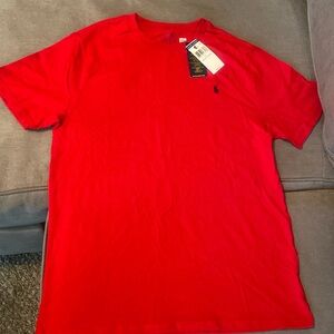 Red Polo Ralph Lauren shirt